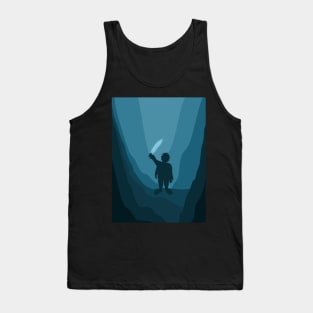 Bilbo found his courage - Artprint Tank Top